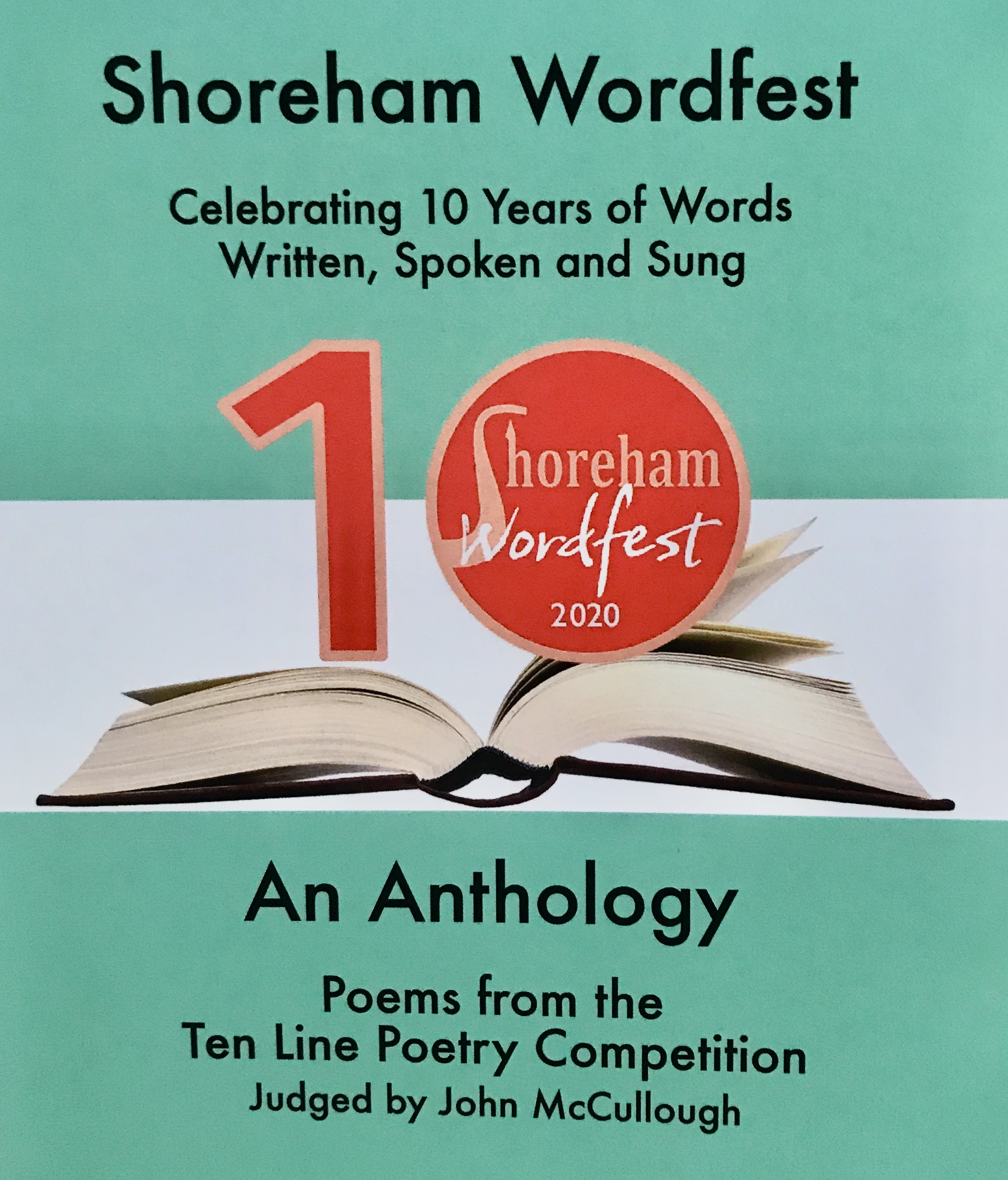Shoreham Wordfest poetry anthology 2020 front cover